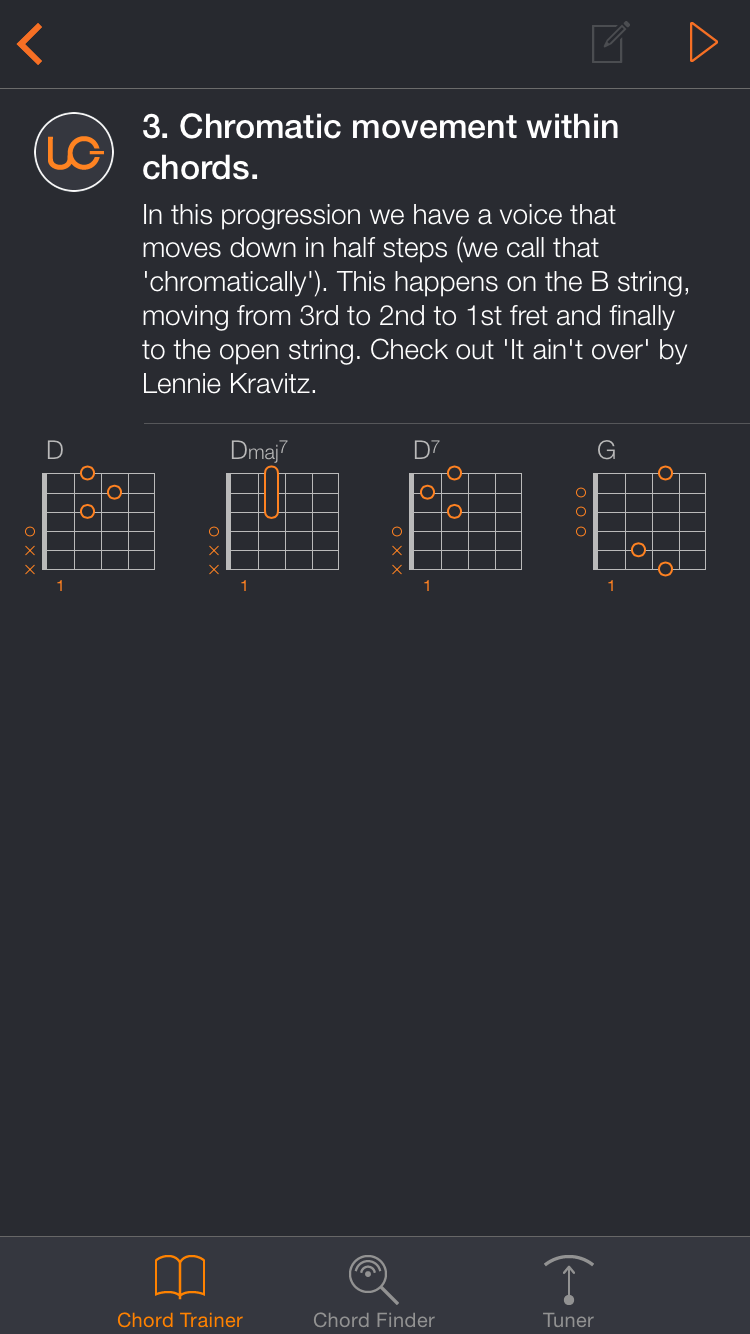 Uberchord App Screenshot 3