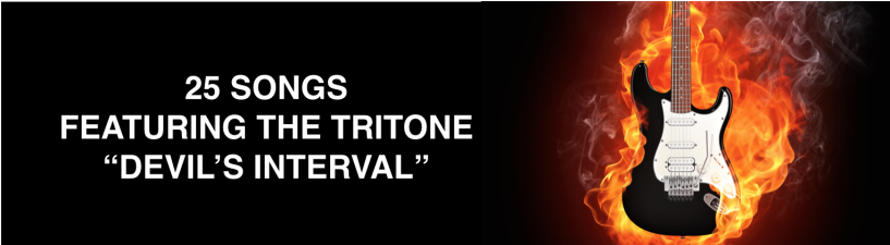 25 Songs with the Tritone