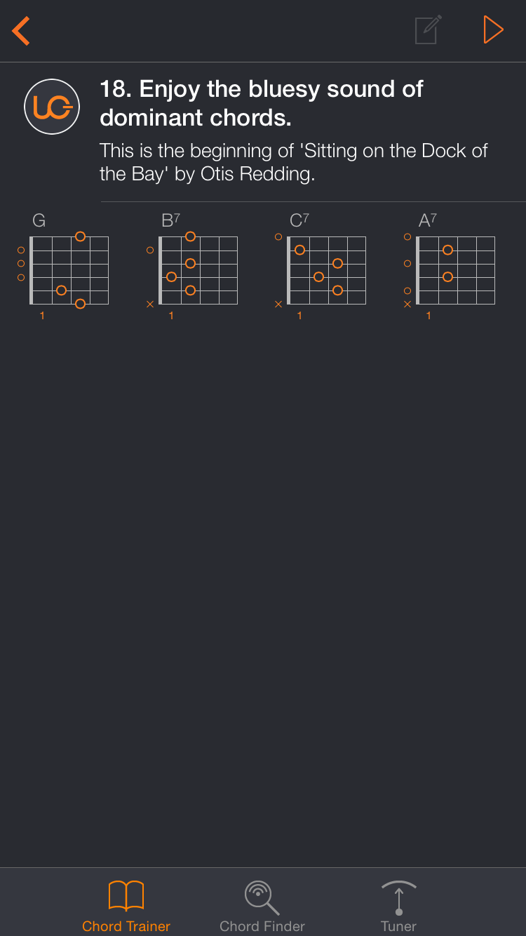 Uberchord App Screenshot 2