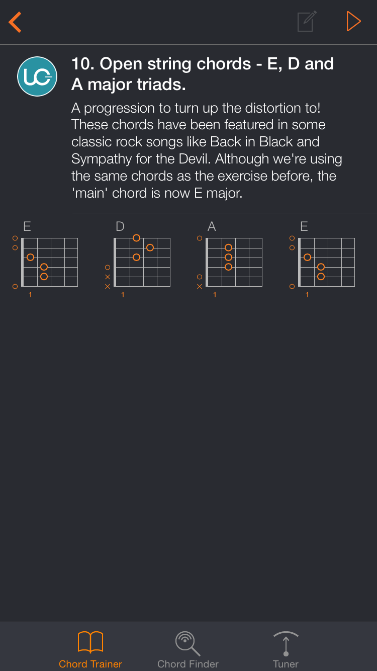 Uberchord App Screenshot 5