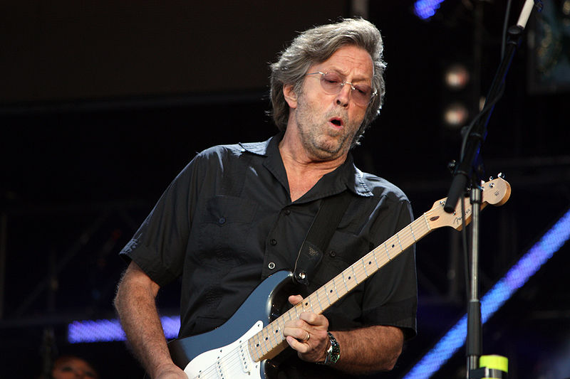 Eric Clapton Uses Fender Strat, Fender & Marshall Amps, Seymour Duncan Pickups